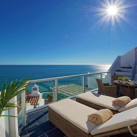 Casa Latino - Oceanfront - Luxury & Charming Villa- Jacuzzi At Rooftop By Dreamvillasalbufeira Eksteriør billede