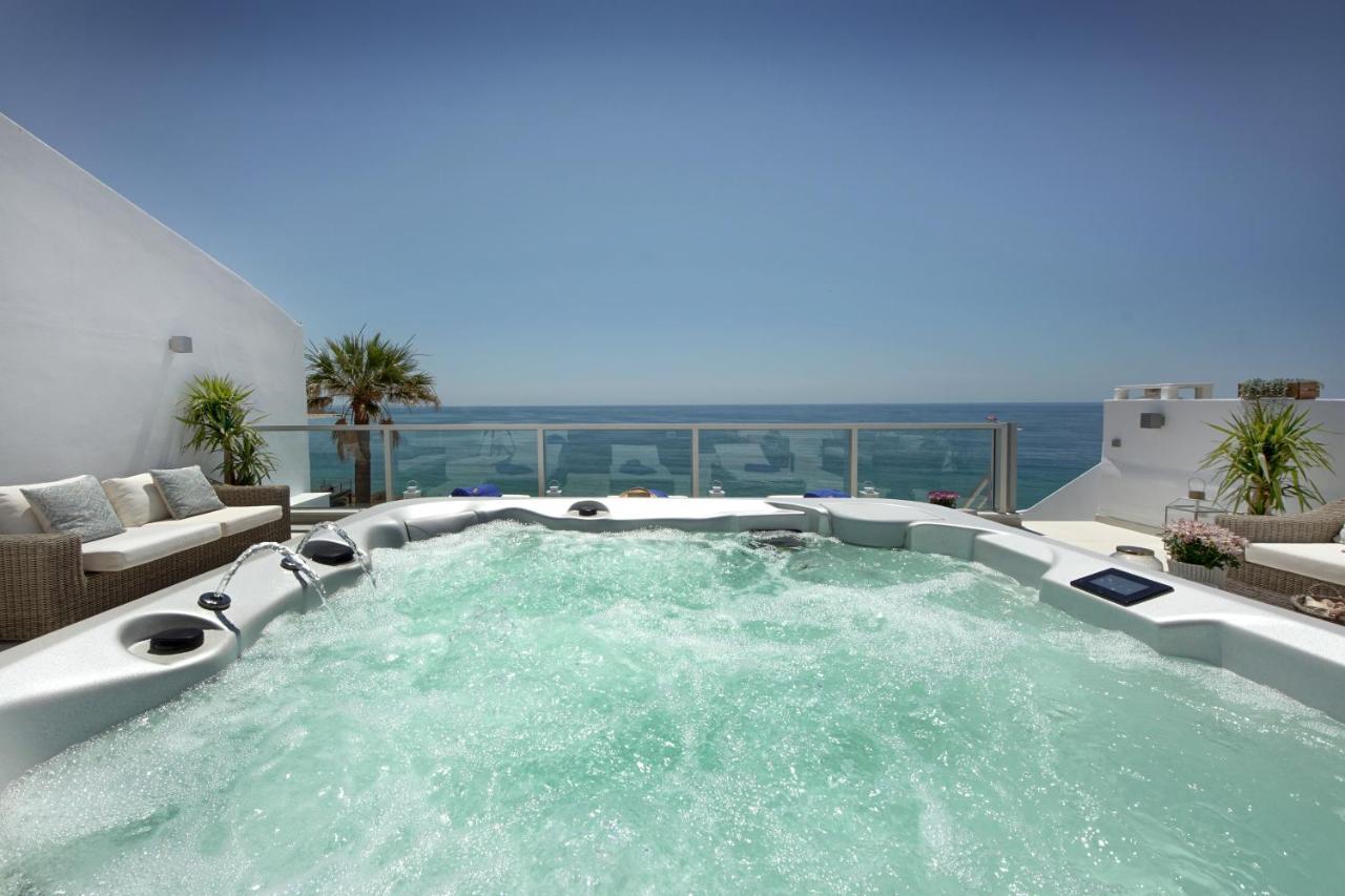Casa Latino - Oceanfront - Luxury & Charming Villa- Jacuzzi At Rooftop By Dreamvillasalbufeira Eksteriør billede